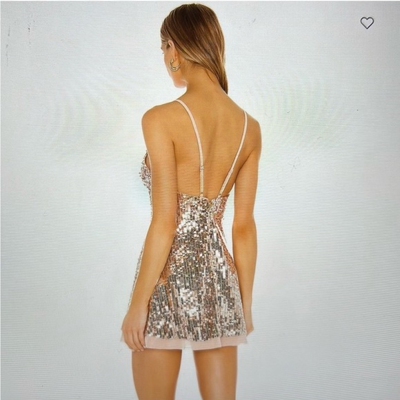 NBD x Revolve 3am in LA Sequin Mini Dress Size S - Picture 4 of 4